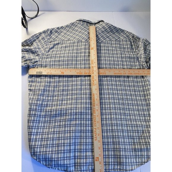 Lucky Brand Mens Xl Pearl Snap L/S Classic Fit Plaid Western Shirt $79 Nwt - Picture 10 of 10